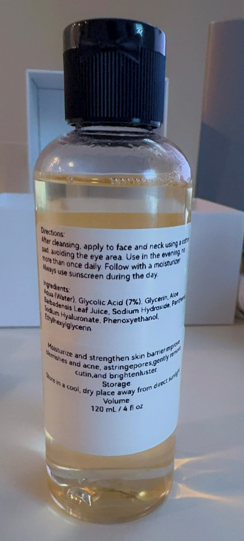 Glycolic Acid 7% Exfoliating Toner.